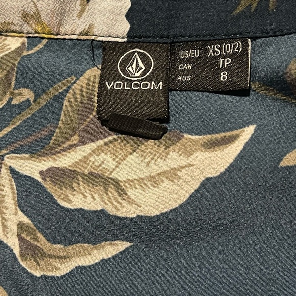 Volcom ‘I’m a Leo’ High Waisted Midi Floral Polyester Skirt Size XS - Picture 4 of 4